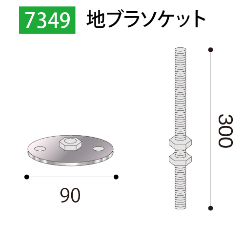 地ブラソケット